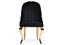Стул Gustav black/gold