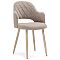 Стул Гутрид ромбы спереди капучино Стул Гутрид ромбы спереди капучино