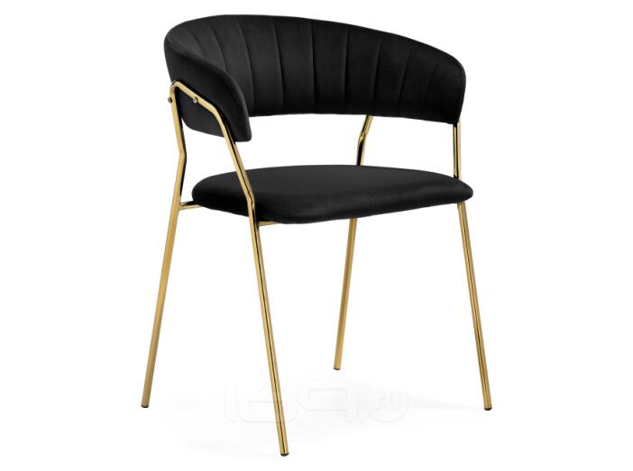 Стул Kamelia 1 black/gold
