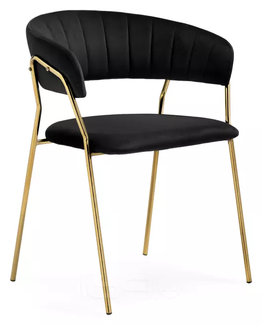 Стул Kamelia 1 black/gold