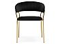 Стул Kamelia 1 black/gold