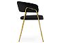 Стул Kamelia 1 black/gold