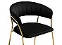 Стул Kamelia 1 black/gold