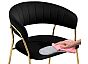 Стул Kamelia 1 black/gold