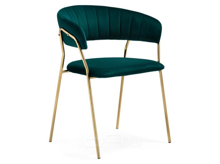 Стул Kamelia 1 green/gold