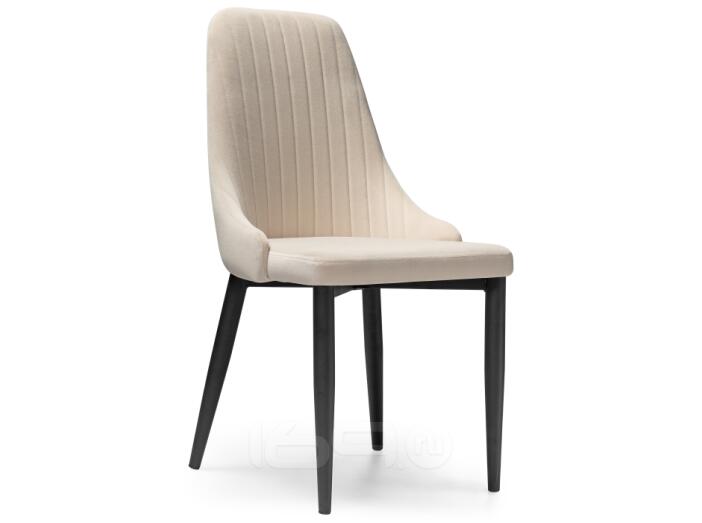 Стул на металлокаркасе Kora beige / black