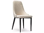 Стул на металлокаркасе Kora beige / black