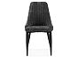 Стул на металлокаркасе Kora black / dark gray