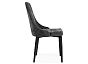 Стул на металлокаркасе Kora black / dark gray