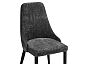 Стул на металлокаркасе Kora black / dark gray