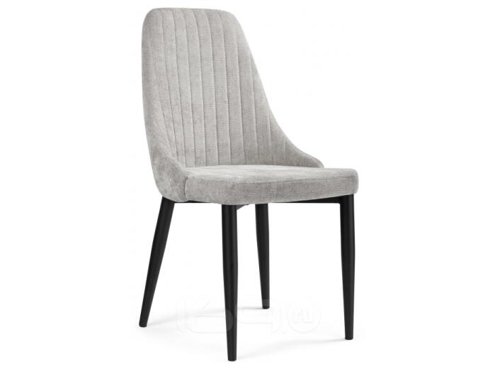 Стул на металлокаркасе Kora black / gray