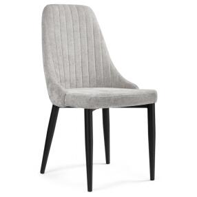 Стул на металлокаркасе Kora black / gray