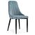 Стул Kora light blue/black