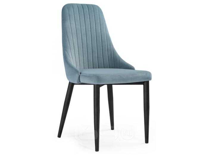 Стул Kora light blue/black