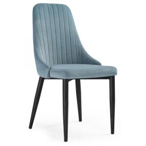 Стул Kora light blue/black