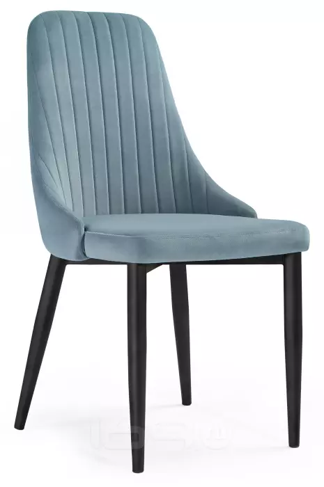 Стул Kora light blue/black