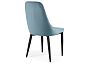 Стул Kora light blue/black