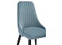 Стул Kora light blue/black