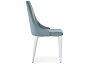 Стул Kora light blue/white