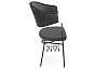 Стул Kortni dark grey/black
