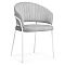 Стул Лео серый brandy light 22/белый