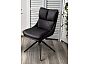 Стул LEROY 360 град. поворот Серый Maison 99# / OTE COBBLE 457 / черный каркас, ®DISAUR