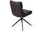 Стул LEROY 360 град. поворот Серый Maison 99# / OTE COBBLE 457 / черный каркас, ®DISAUR