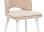 Стул Leset Арман Металл Белый/Велюр Бежевый
