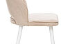 Стул Leset Арман Металл Белый/Велюр Бежевый
