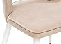 Стул Leset Арман Металл Белый/Велюр Бежевый