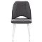 Стул Leset Арман Металл Белый/Велюр Графит
