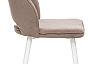 Стул Leset Арман Металл Белый/Велюр Латте