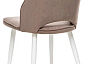 Стул Leset Арман Металл Белый/Велюр Латте