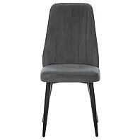 Стул Leset Дрим Металл Черный/Велюр VENDETTA 11 Серый