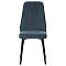 Стул Leset Дрим Металл Черный/Велюр VENDETTA 25 Морская волна