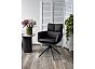 Стул LUIS 360 град. поворот Серый Maison 99# / OTE COBBLE 457 / черный каркас, ®DISAUR
