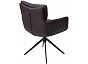 Стул LUIS 360 град. поворот Серый Maison 99# / OTE COBBLE 457 / черный каркас, ®DISAUR