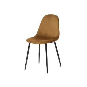 Стул MOLLY RIL VJH-214 коричневый, вельвет