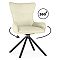 Стул на металлокаркасе Chicago cream / black
