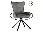 Стул на металлокаркасе Chicago light gray / black