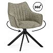 Стул на металлокаркасе Denever beige / black