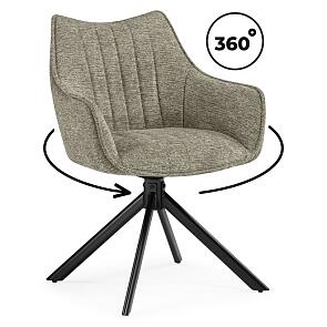 Стул на металлокаркасе Denever beige / black