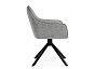 Стул на металлокаркасе Denever gray / black