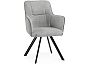 Стул на металлокаркасе Elis gray / dark gray / black