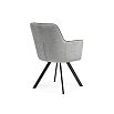 Стул на металлокаркасе Elis gray / dark gray / black
