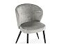 Стул на металлокаркасе Gref gray / black