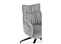 Стул на металлокаркасе Kaser 360 крутящийся grey / black