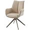 Стул PONTUS 360 град. поворот. RIELY-111 / PRESENT-120 Кремовый / Латте, ®DISAUR