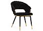 Стул Rakel black/gold