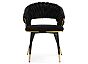 Стул Rakel black/gold